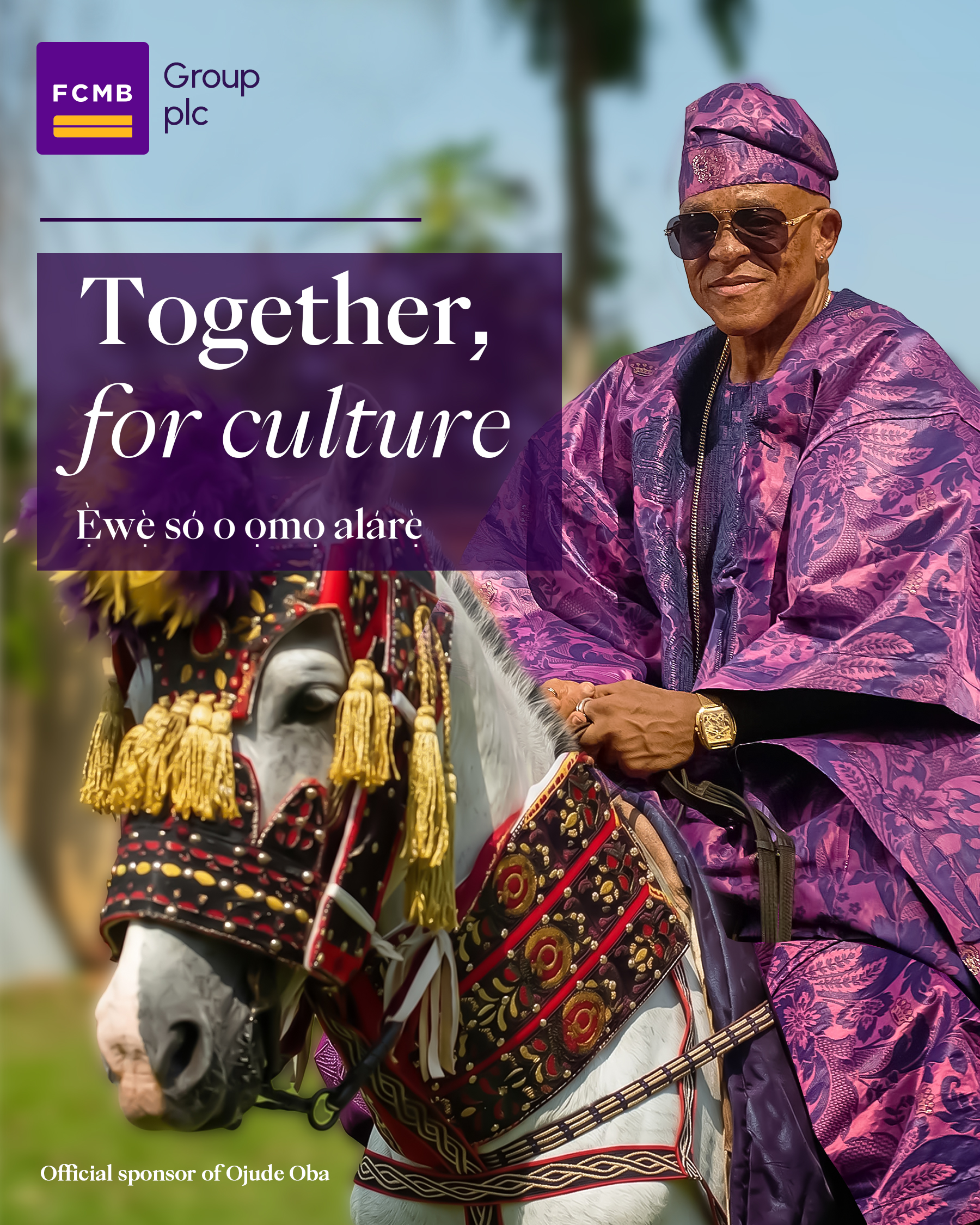 FCMB Farooq Oreagba Align for Ojude Oba 2026